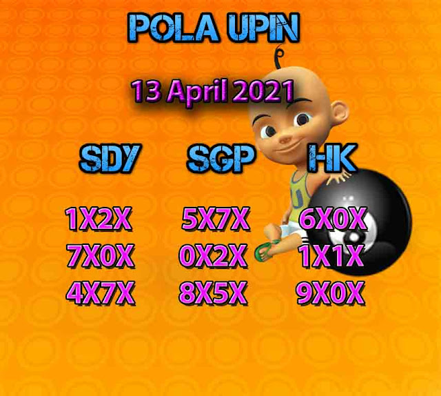 Syair Sydney Upin 13 April 2021